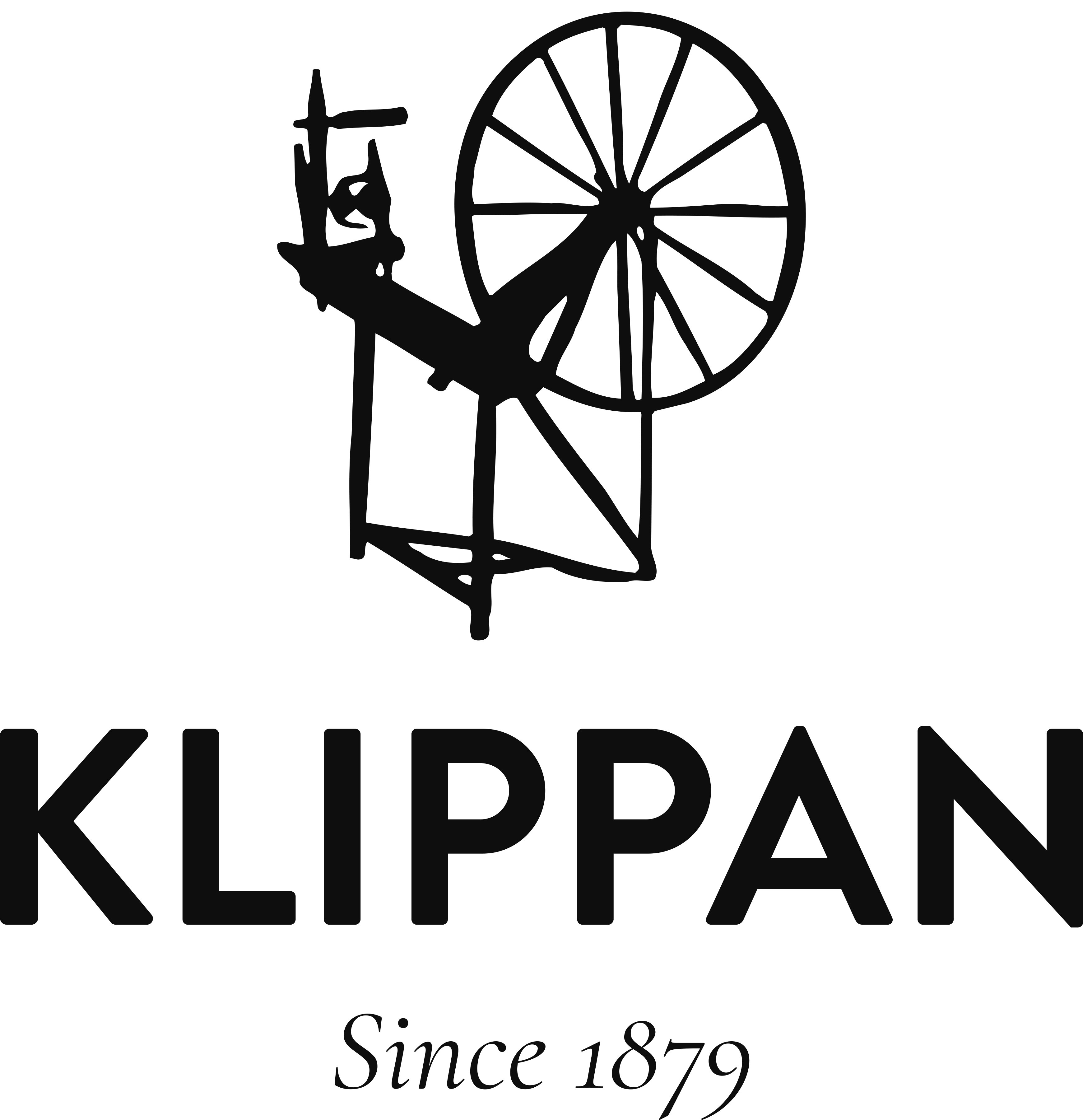 Klippan Logo svart modern stor Klippan Logo svart modern stor