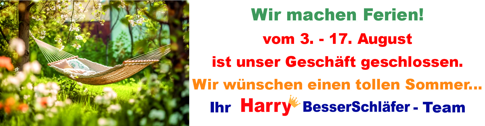 SOMMERFERIEN 2026